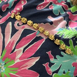 Lilly Pulitzer Gold Elephant Bracelet